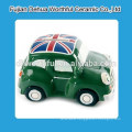 High quality ceramic jeep coin bank